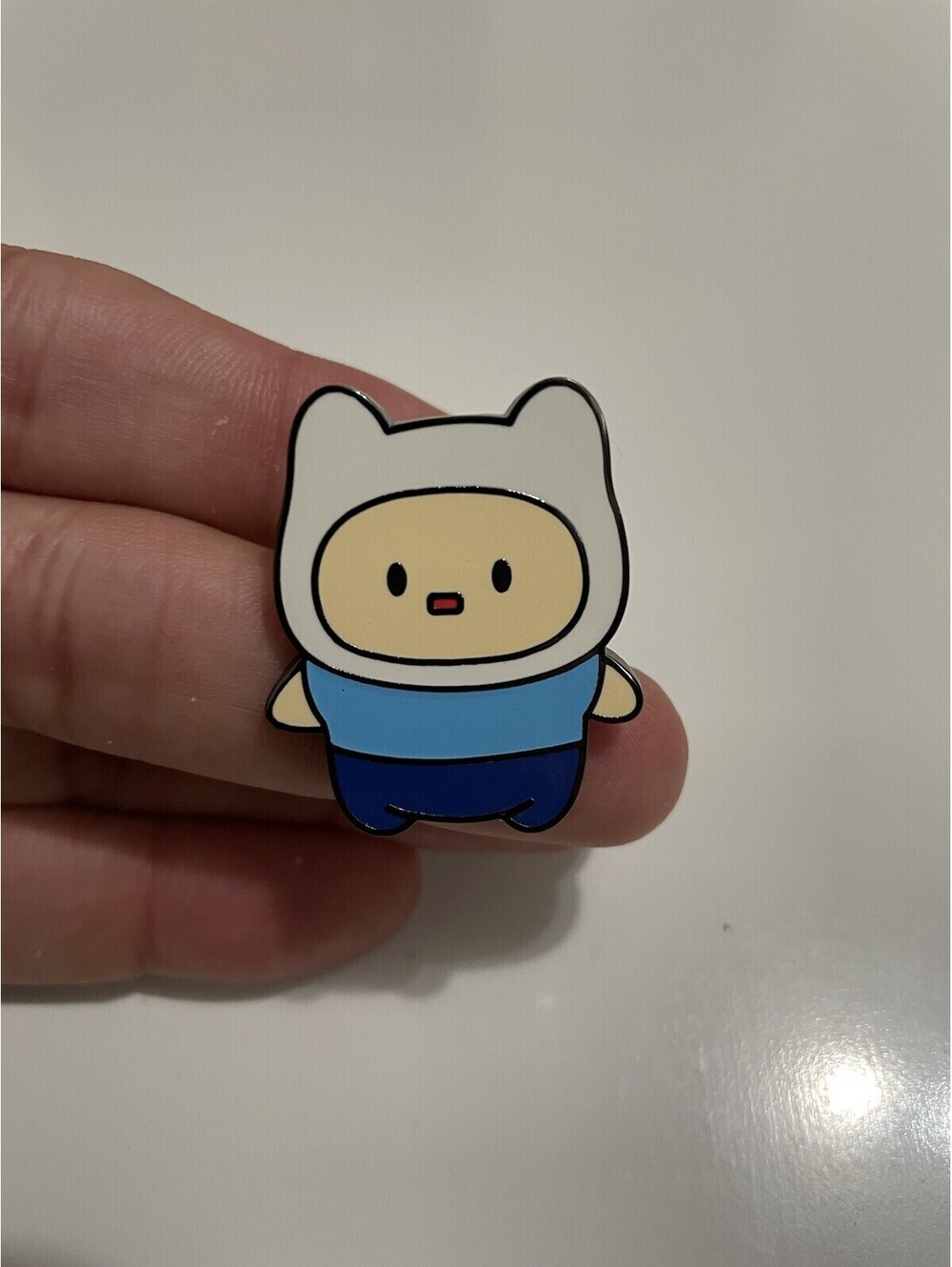 Finn Adventure Time Animation Enamel Pin Cartoon Network Collectible Metal Pin